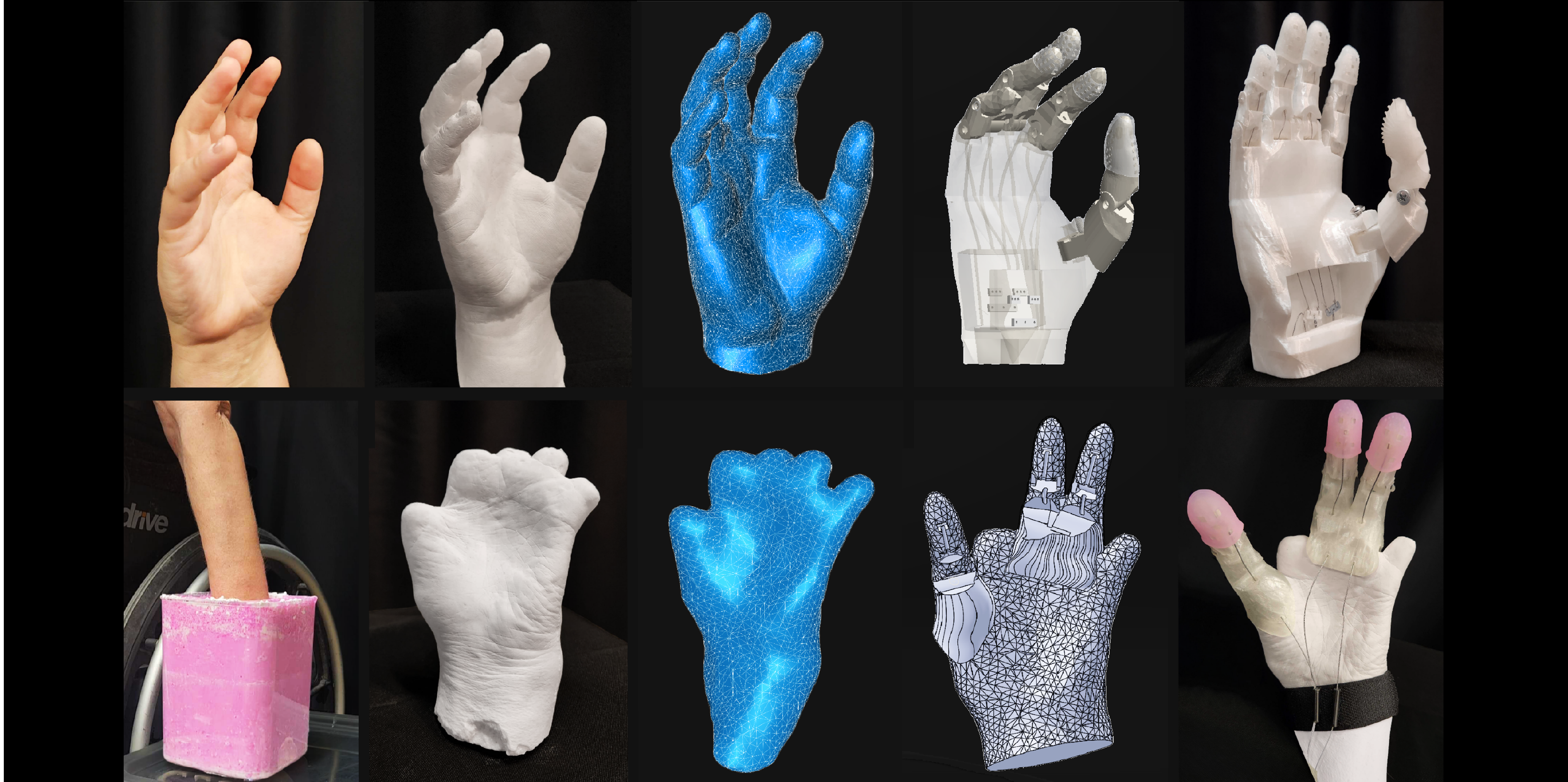 TAPH and BSH prosthetic hands